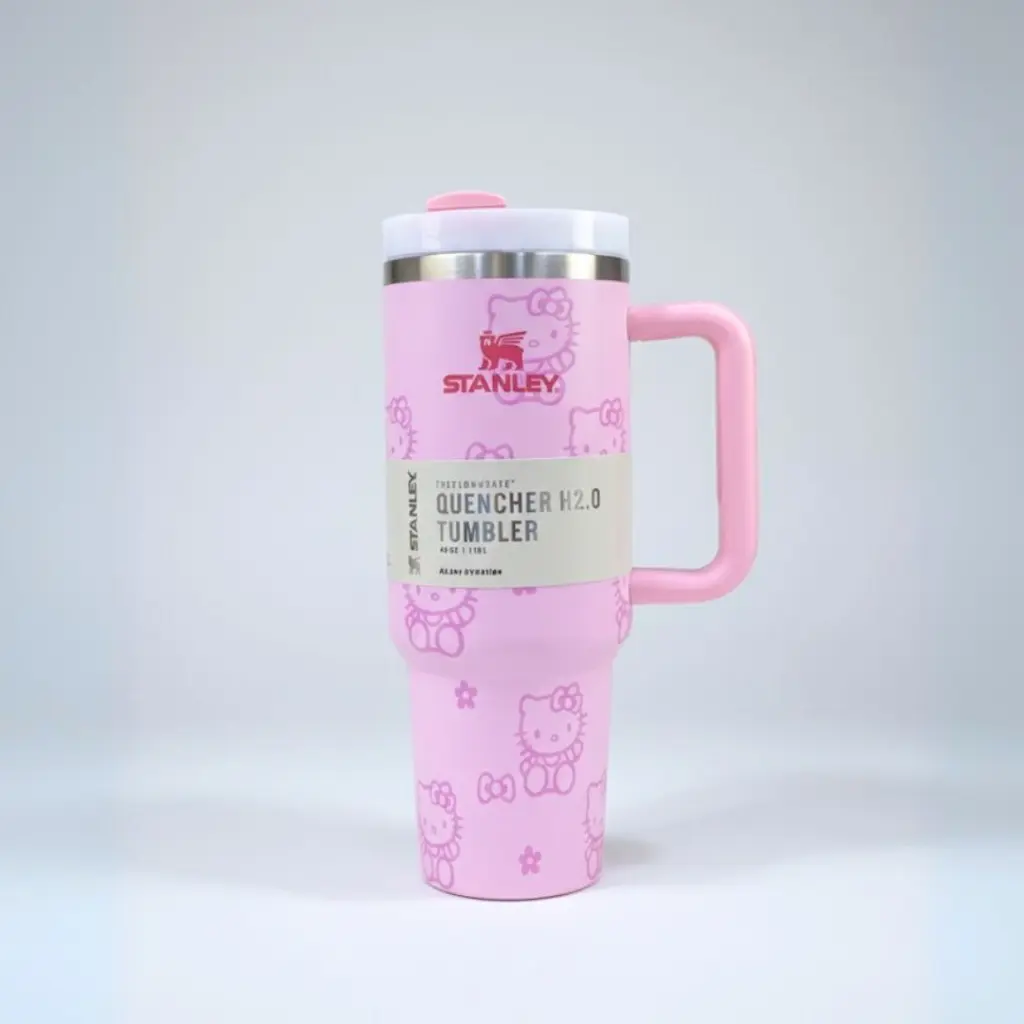 STANLEY PINK THEME HELLO KITTY TUMBLER