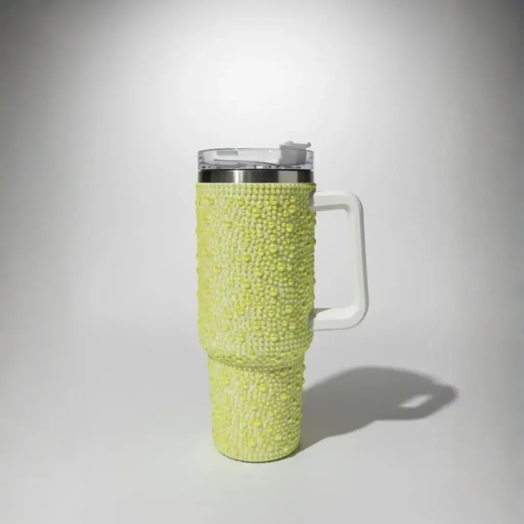 YELLOW EDITION SPARKLE TUMBLER