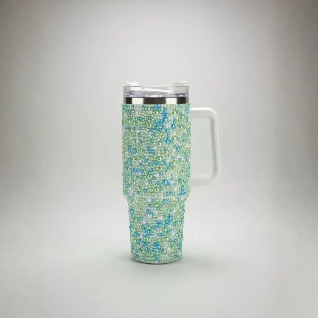 GREEN X BLUE EDITION SPARKLE TUMBLER
