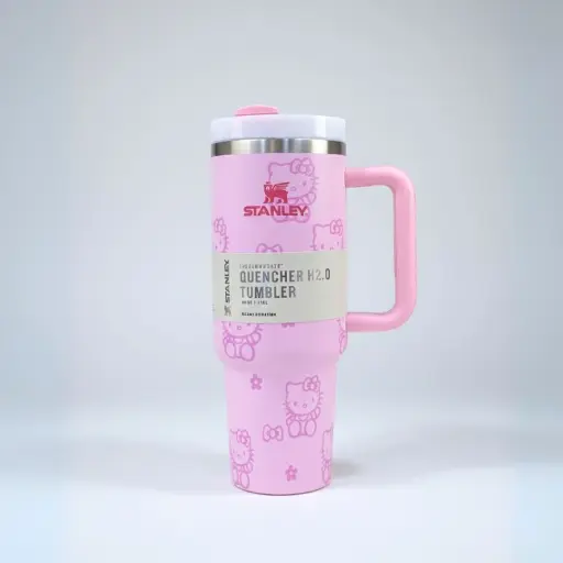 STANLEY PINK THEME HELLO KITTY TUMBLER