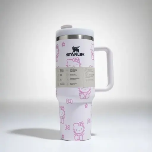 STANLEY WHITE THEME HELLO KITTY TUMBLER